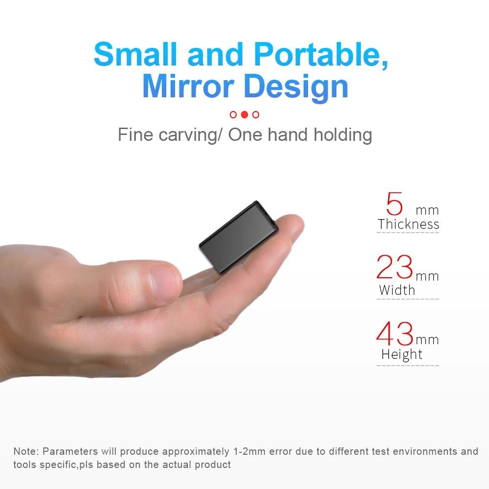 Nokmo | Compact Voice-Activated Digital Audio Recorder