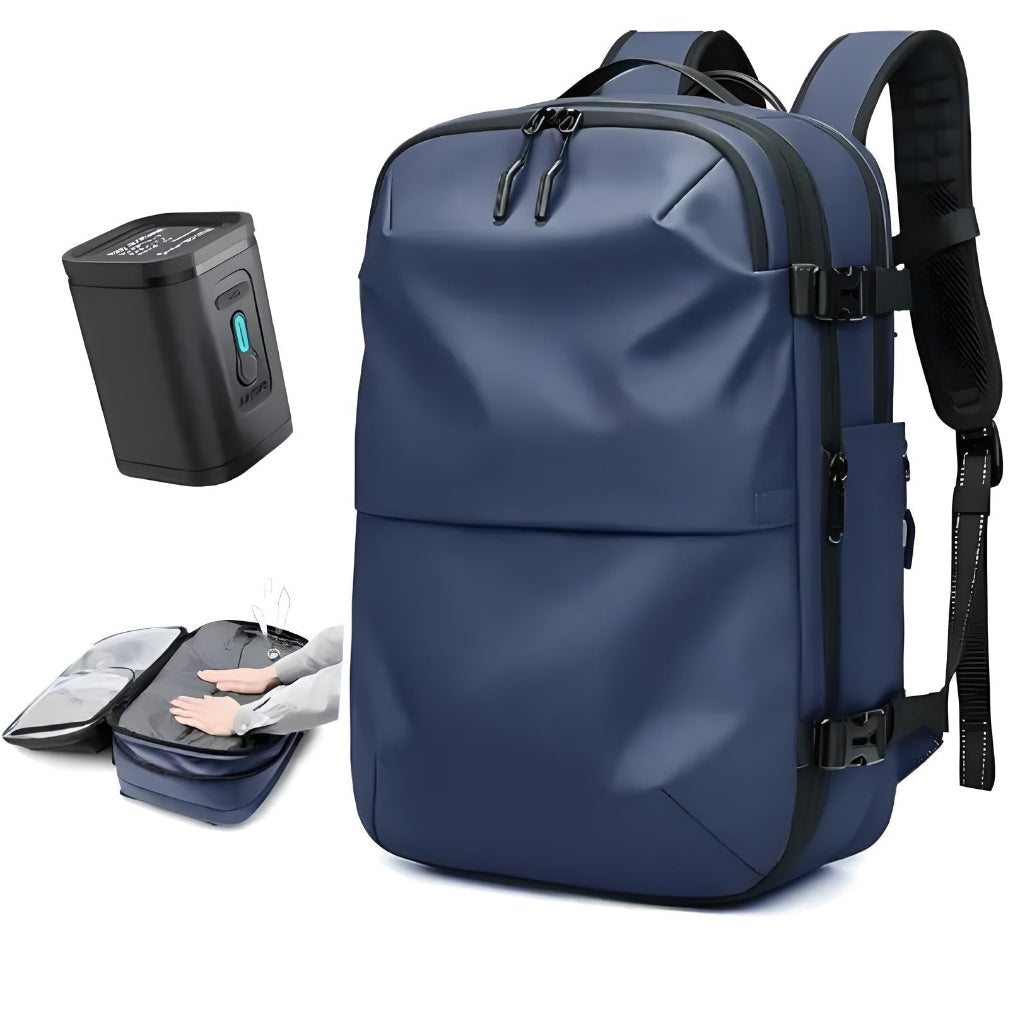 Nokmo | Compression Backpack for Travel with Vacuum System