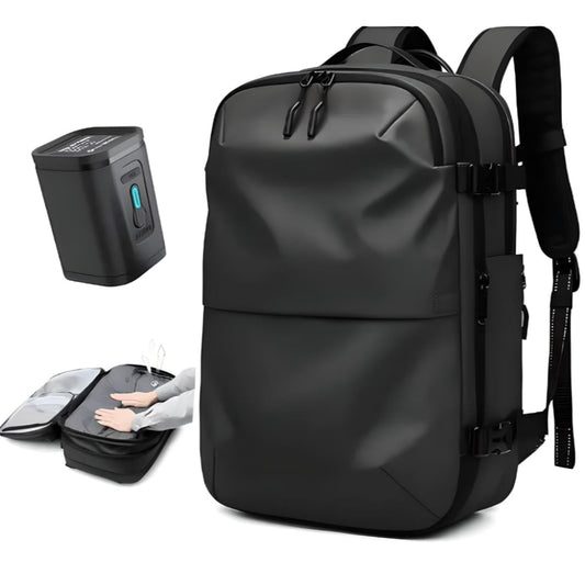 Nokmo | Compression Backpack for Travel with Vacuum System