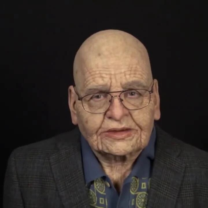 Nokmo | Creepy Old Man Mask – Realistic Latex Halloween Mask for Adults