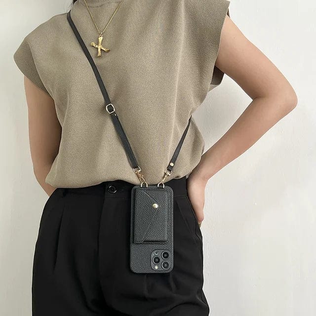 Nokmo | Crossbody Phone Case with Card Holder and Key Cord
