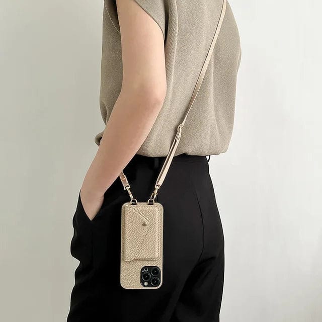 Nokmo | Crossbody Phone Case with Card Holder and Key Cord