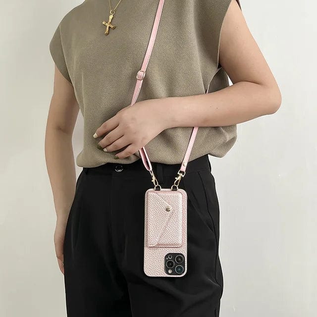Nokmo | Crossbody Phone Case with Card Holder and Key Cord