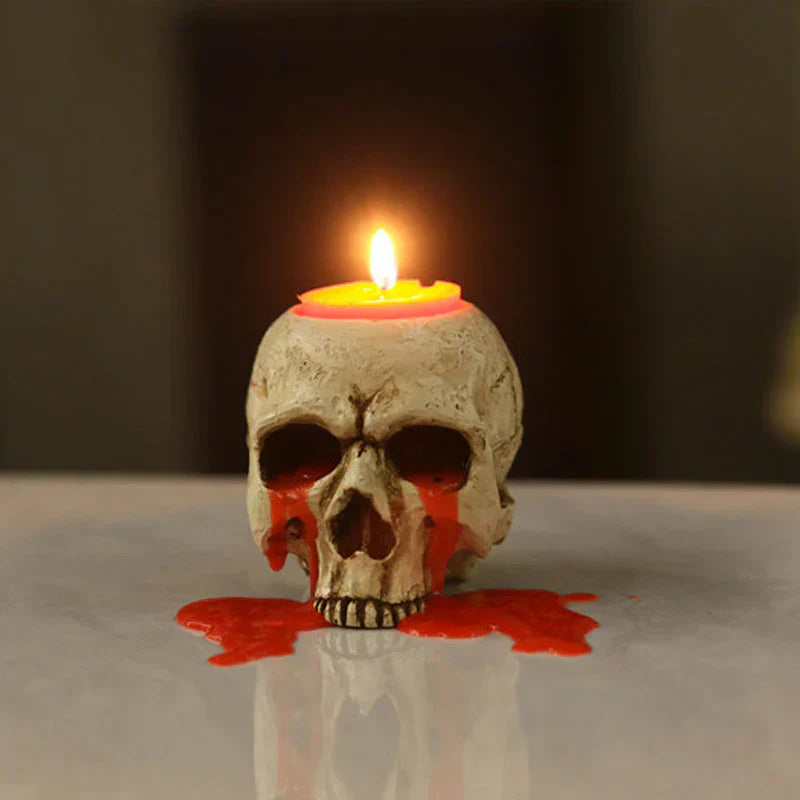 Nokmo | CrySkull Skull Candle Holder