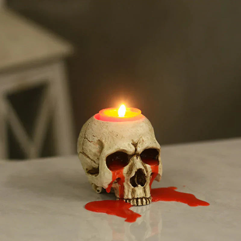Nokmo | CrySkull Skull Candle Holder
