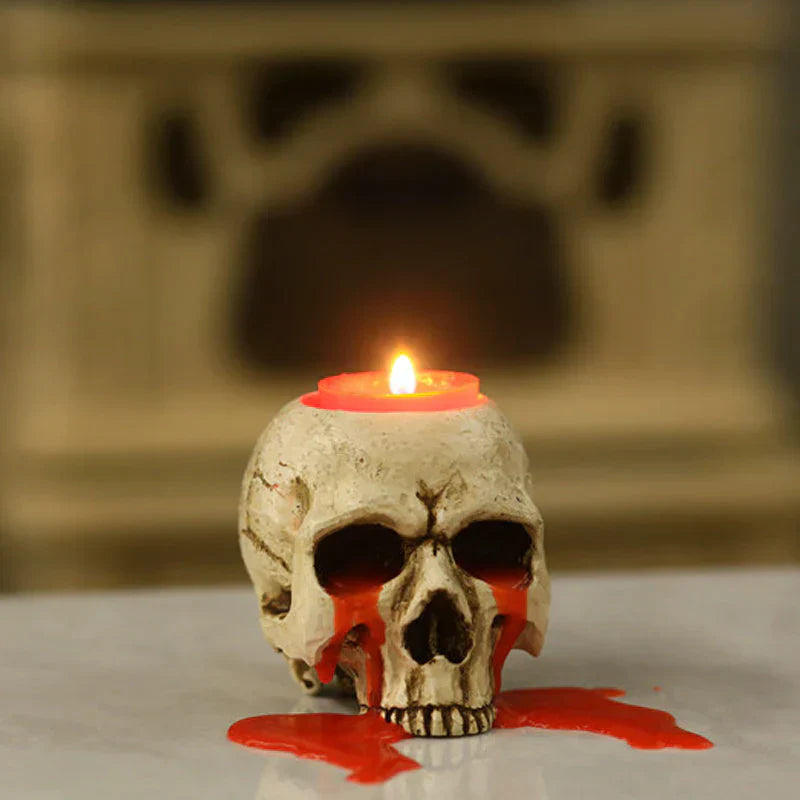 Nokmo | CrySkull Skull Candle Holder