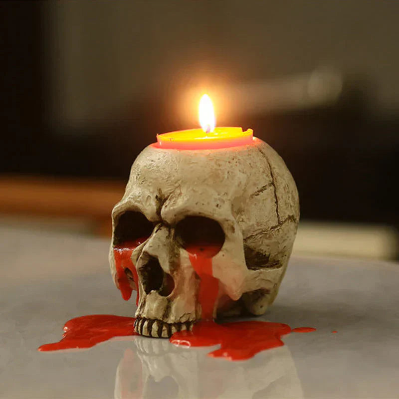 Nokmo | CrySkull Skull Candle Holder