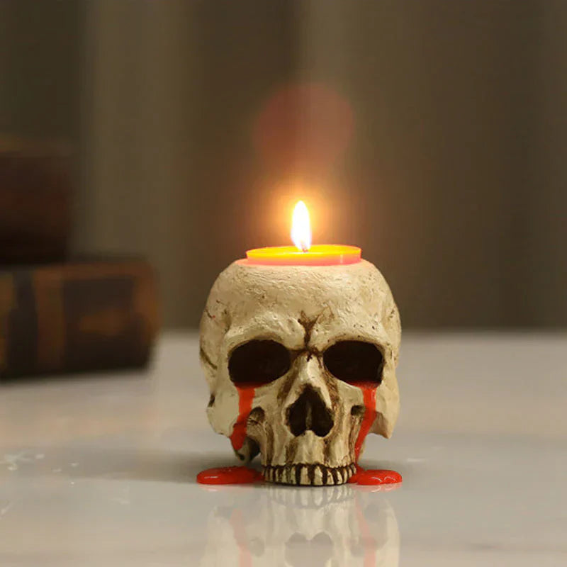 Nokmo | CrySkull Skull Candle Holder