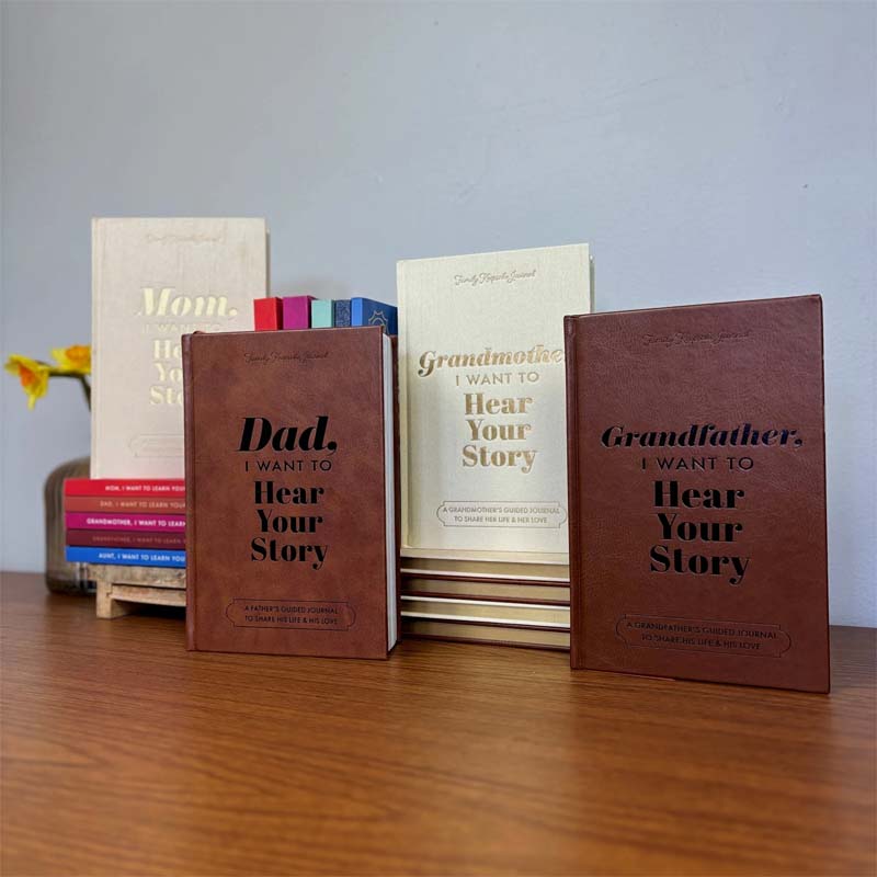 Nokmo | Dad, I Want to Hear Your Story | Heritage Edition Book | Over 250 Questions