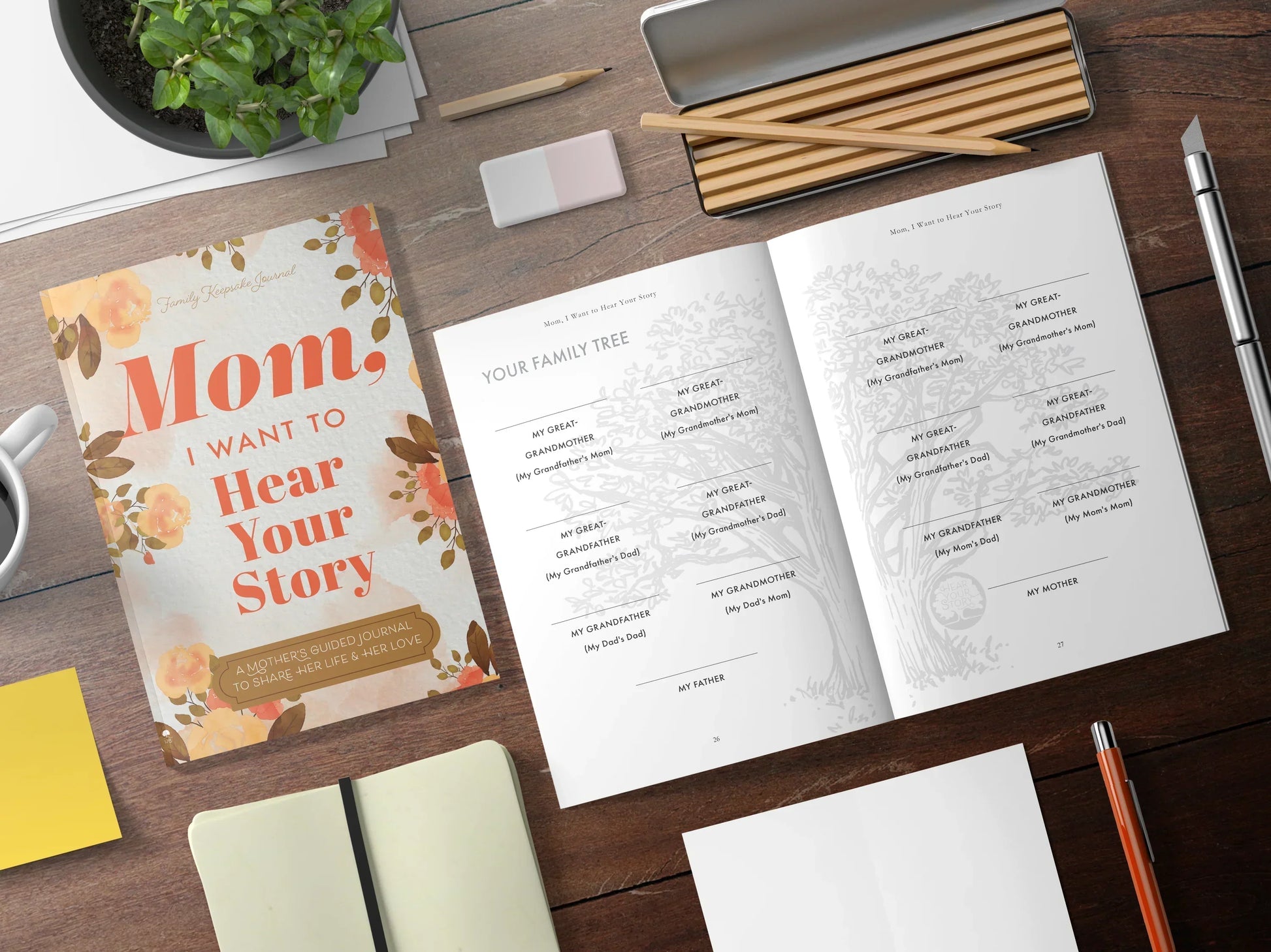 Nokmo | Dad, I Want to Hear Your Story | Heritage Edition Book | Over 250 Questions