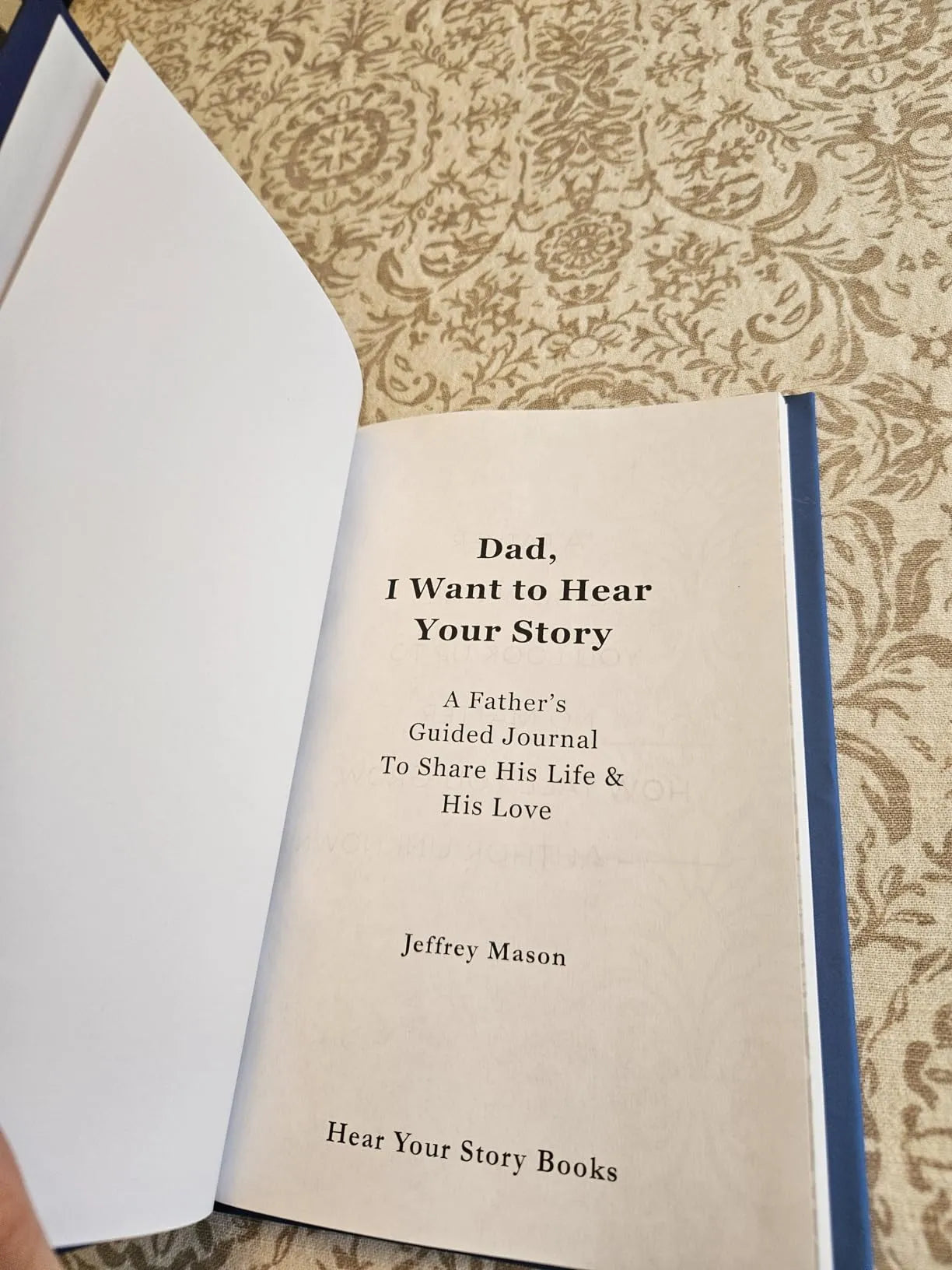 Nokmo | Dad, I Want to Hear Your Story | Heritage Edition Book | Over 250 Questions