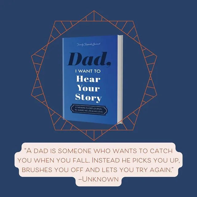 Nokmo | Dad, I Want to Hear Your Story | Heritage Edition Book | Over 250 Questions