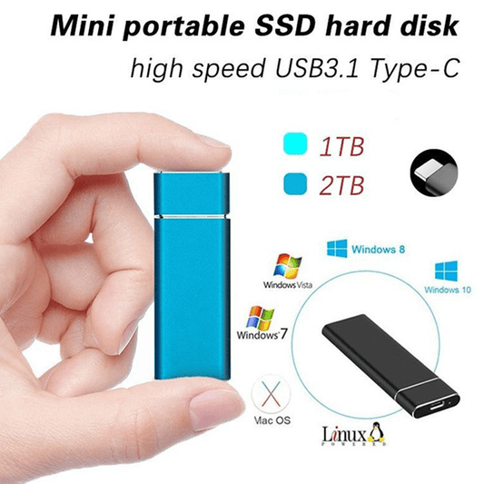 Nokmo | DataFlash | Portable Ultra Fast External SSD Drive