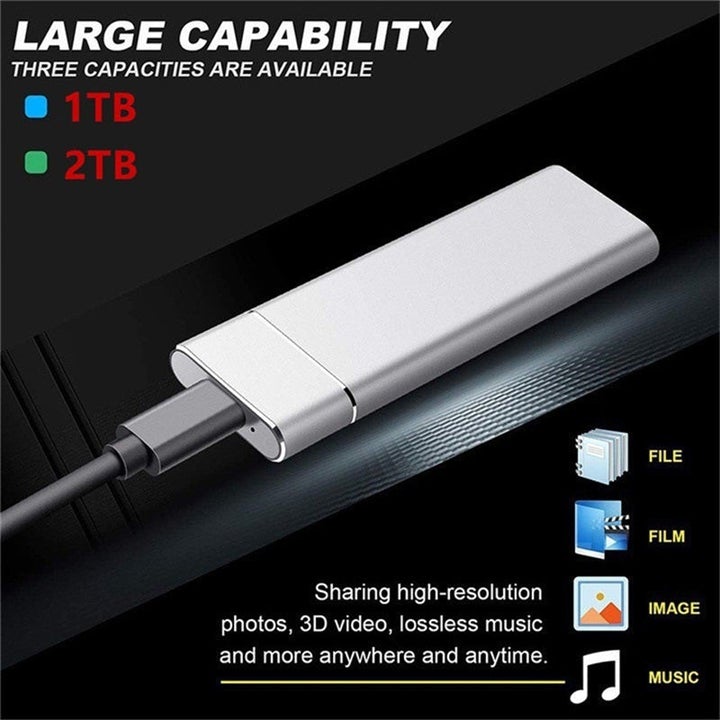 Nokmo | DataFlash | Portable Ultra Fast External SSD Drive