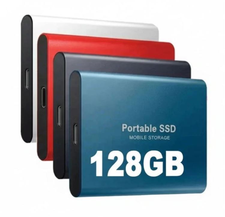 Nokmo | DataSprint External SSD 128GB – Fast USB-C storage up to 1050 MB/s