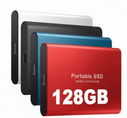 Nokmo | DataSprint External SSD 128GB – Fast USB-C storage up to 1050 MB/s