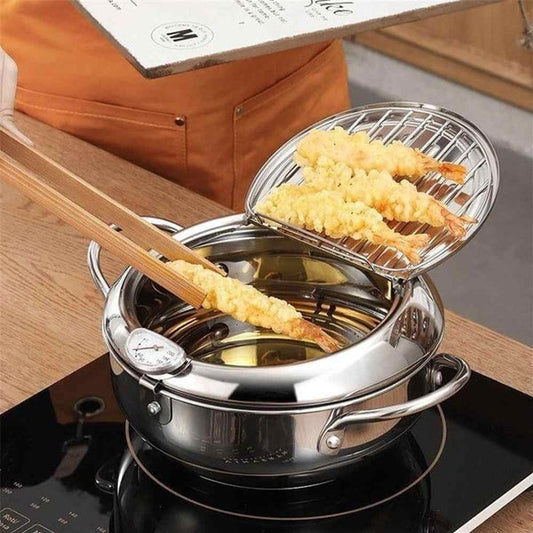 Nokmo | Deep Fryer with Built-in Thermometer