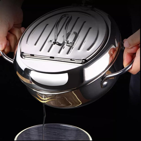 Nokmo | Deep Fryer with Built-in Thermometer