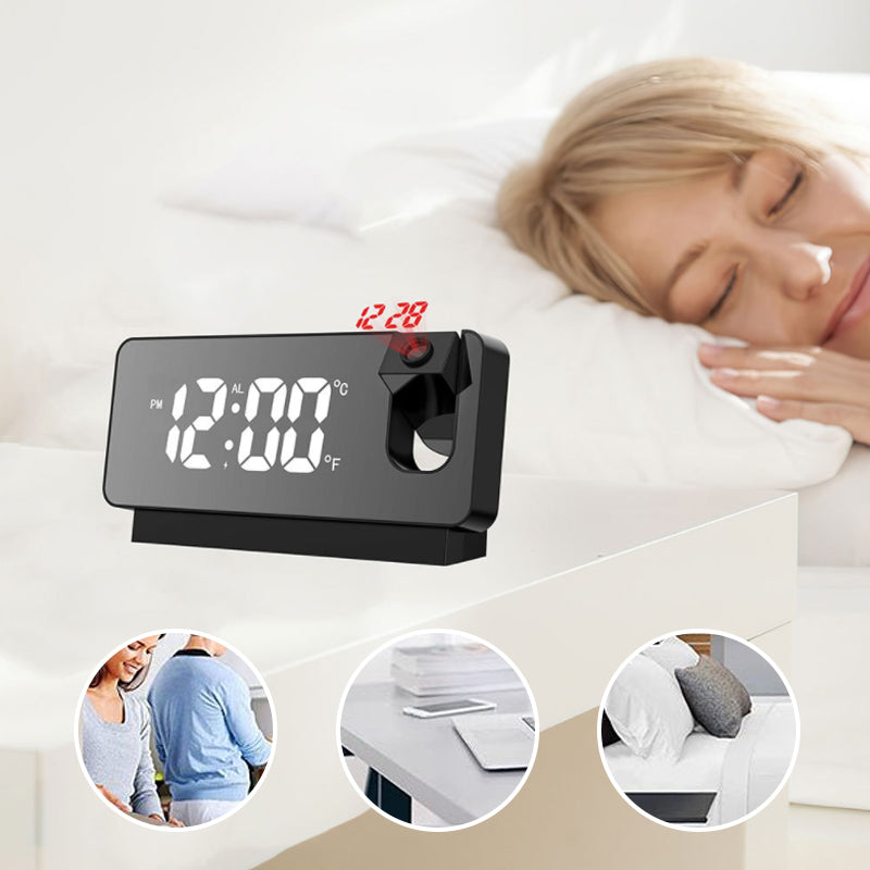 Nokmo | Digital Projector Alarm Clock