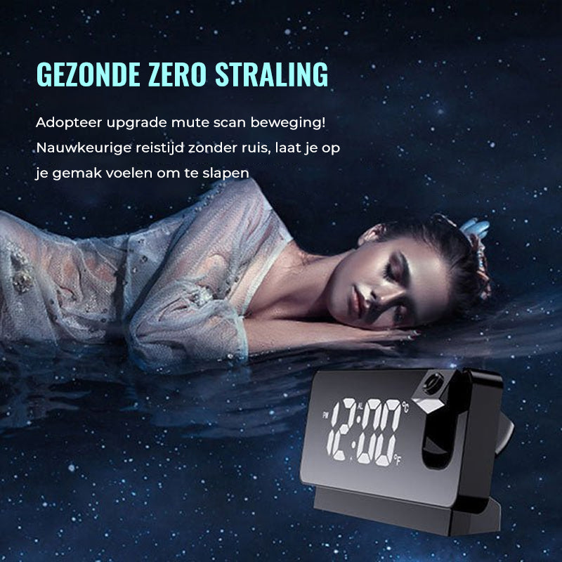 Nokmo | Digital Projector Alarm Clock