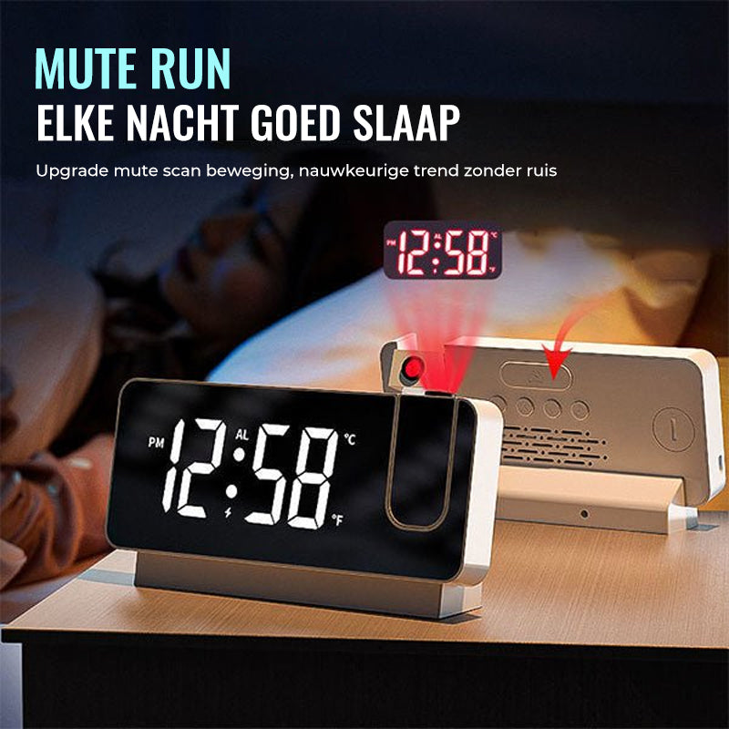Nokmo | Digital Projector Alarm Clock