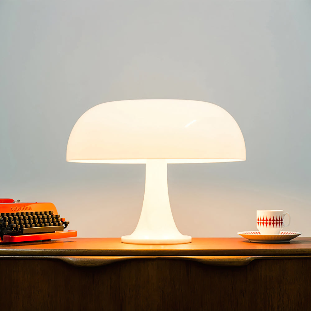 Nokmo | Dimmable Mushroom Table Lamp with USB