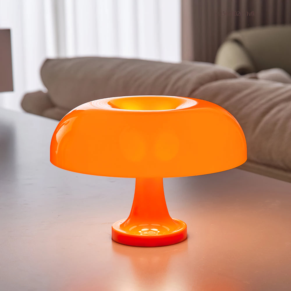Nokmo | Dimmable Mushroom Table Lamp with USB