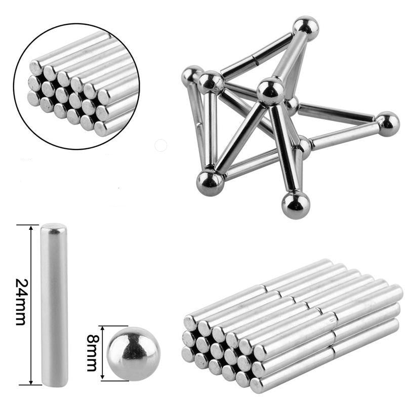 Nokmo | DIY Magnetic Balls and Rod Set