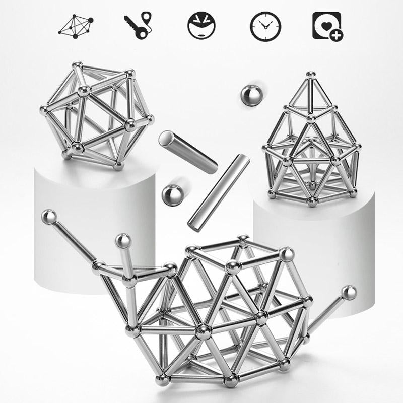 Nokmo | DIY Magnetic Balls and Rod Set