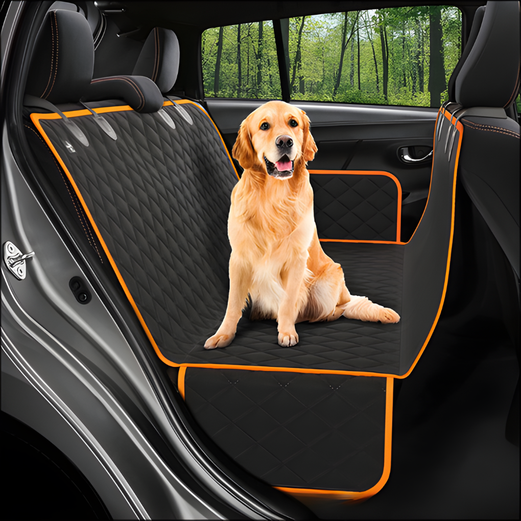 Nokmo | Dog Car Seat Hammock Quilted Back Seat Protector