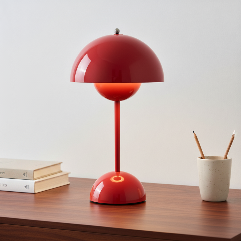 Nokmo | Dorsø Pillam | Scandinavian Designer Table Lamp | Dimmable & Modern (H 29.5cm)