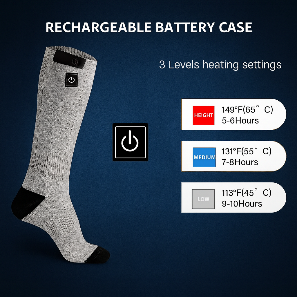 Nokmo | Electric Heating Circulation Cold Weather Winter Socks
