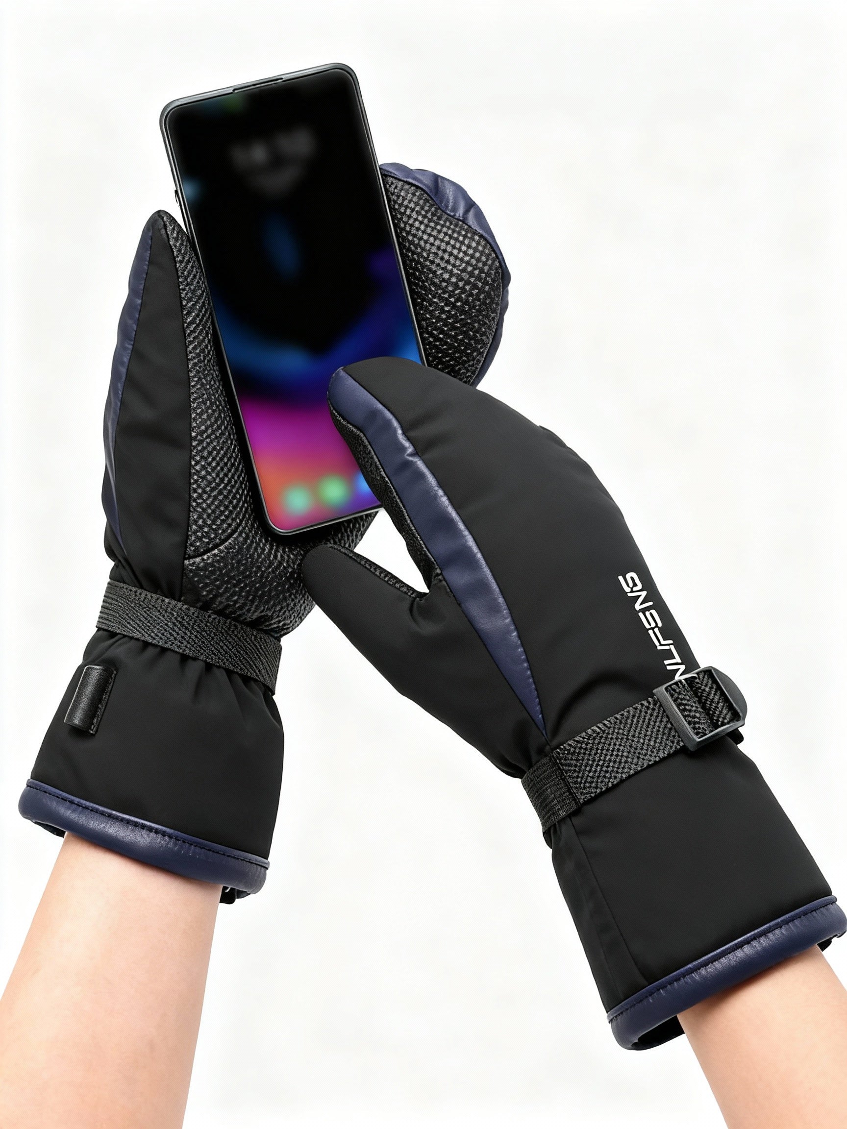 Nokmo | Electric Heating Gloves | Dual-Sided, 10,000 mAh USB Rechargeable | Waterproof Skiing & Motorcycle