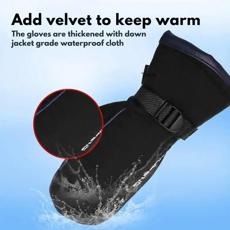 Nokmo | Electric Heating Gloves | Dual-Sided, 10,000 mAh USB Rechargeable | Waterproof Skiing & Motorcycle
