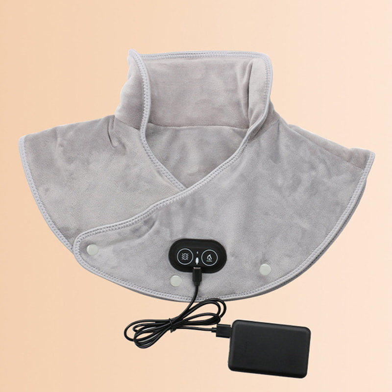 Nokmo - Electric Heating Pad for Neck and Shoulders with Vibration