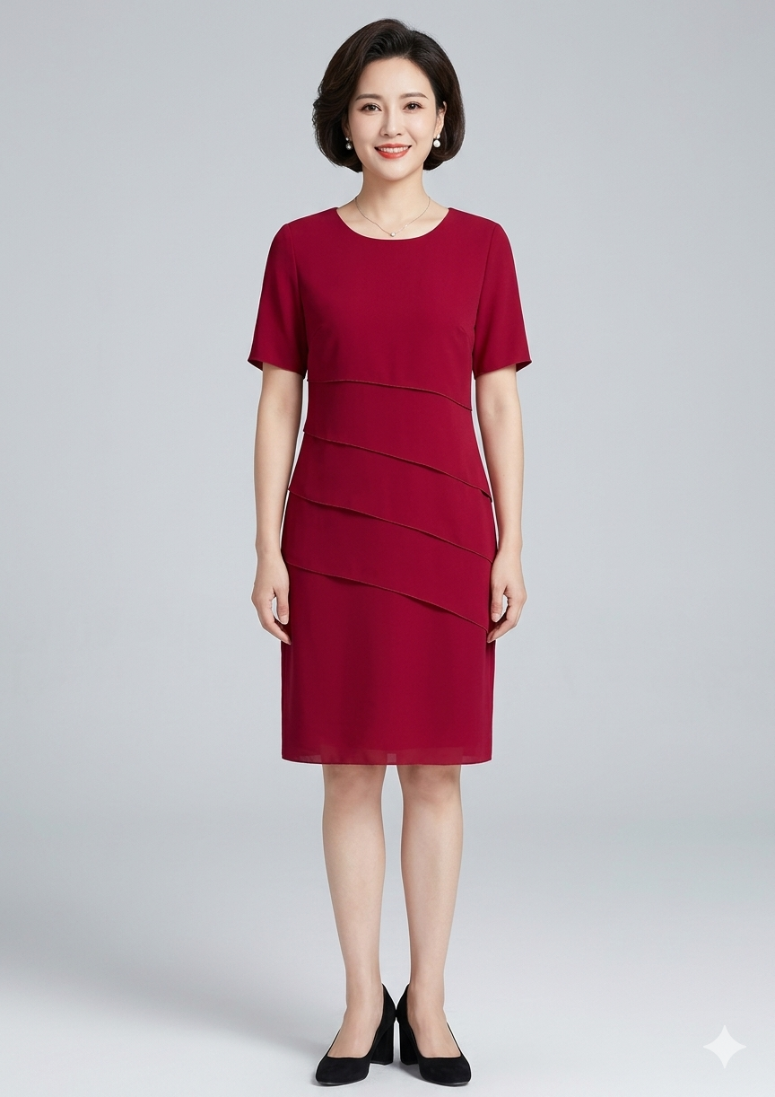 Nokmo | Elegant Figure-Hugging Women's Dress