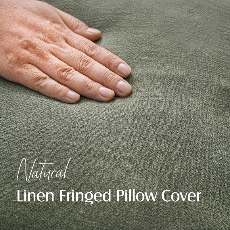Nokmo | Elegant pillowcase made of cotton-linen for stylish decoration