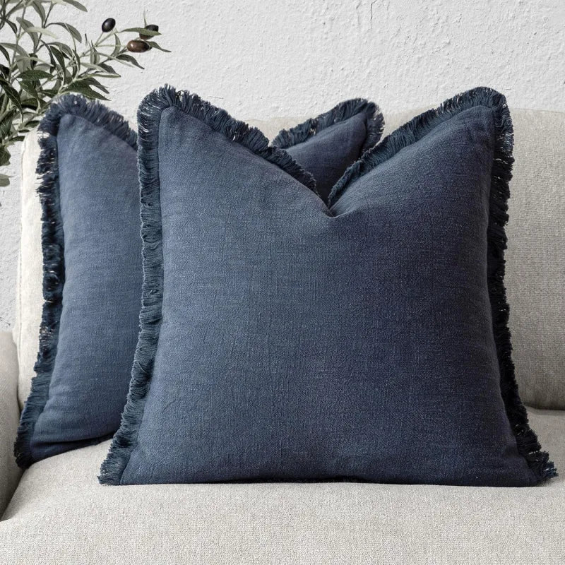 Nokmo | Elegant pillowcase made of cotton-linen for stylish decoration