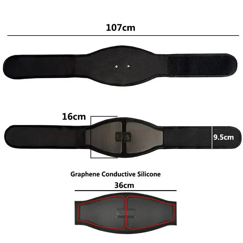 Nokmo | EMS Abs Trainer – 19-Level Abdominal Muscle Stimulator for Core Strengthening