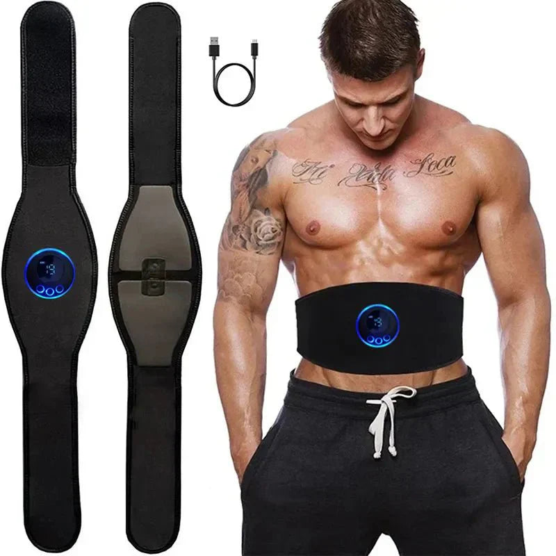 Nokmo | EMS Abs Trainer – 19-Level Abdominal Muscle Stimulator for Core Strengthening