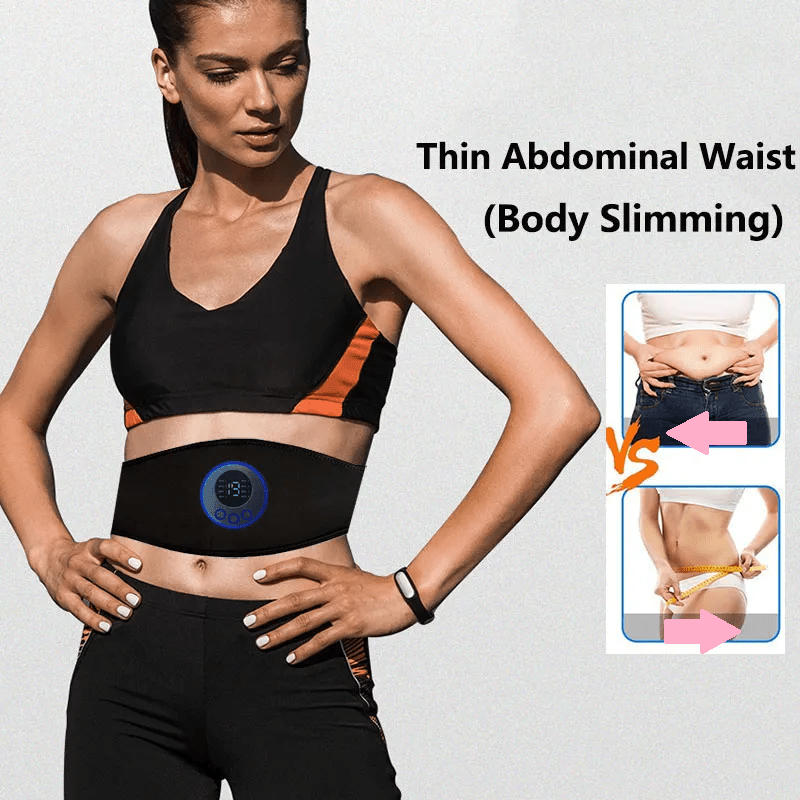 Nokmo | EMS Abs Trainer – 19-Level Abdominal Muscle Stimulator for Core Strengthening