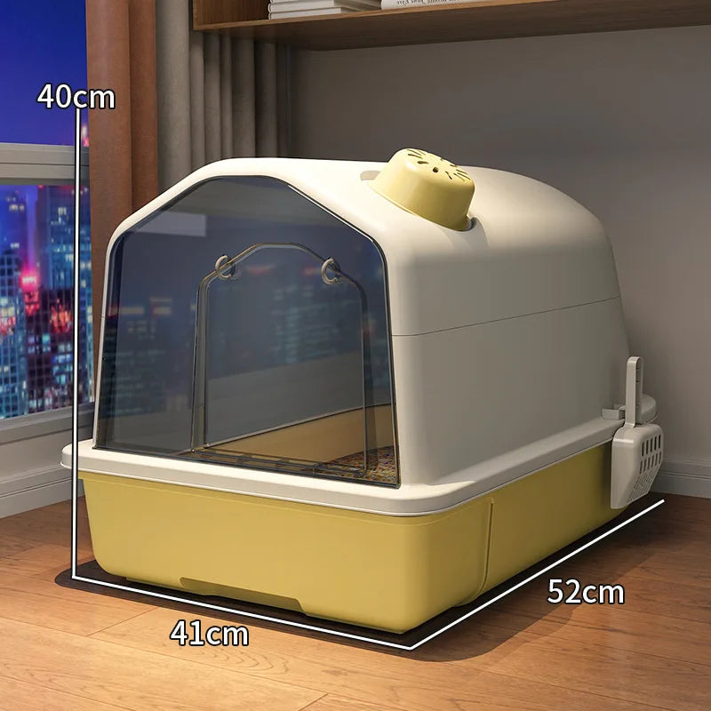 Nokmo | Enclosed Litter Box for Cats