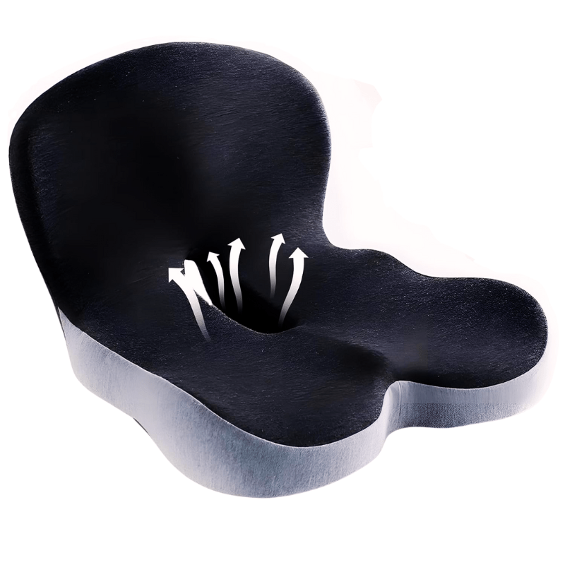 Nokmo | Ergonomic Seat Cushion with Lumbar Support