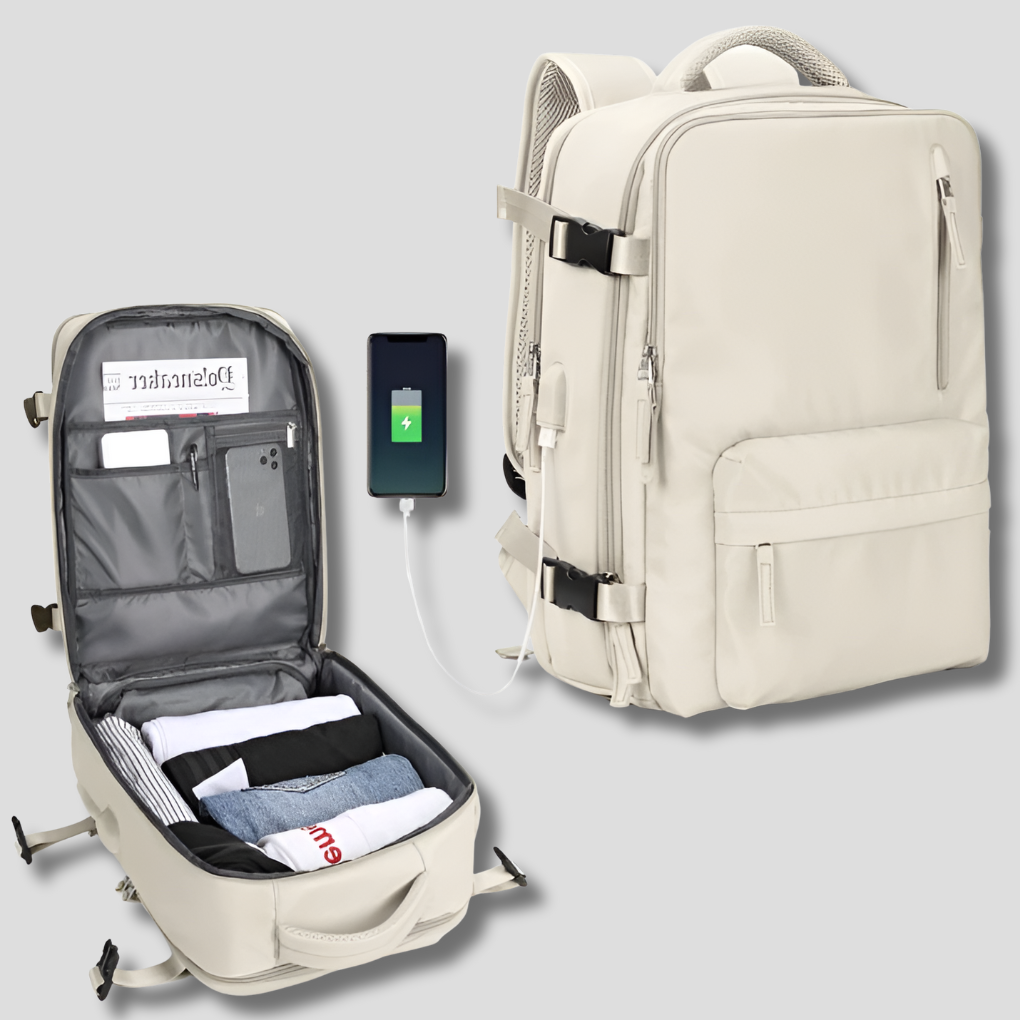 Nokmo | Expandable Carry-On Travel Backpack