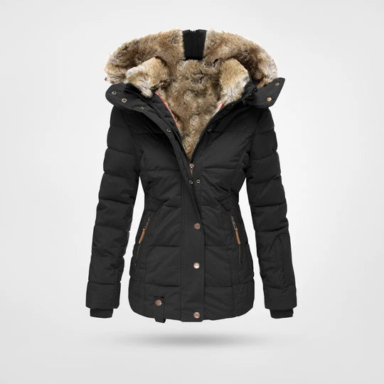 Nokmo - Fashionable Winter Jacket, Warmly Lined with Hood