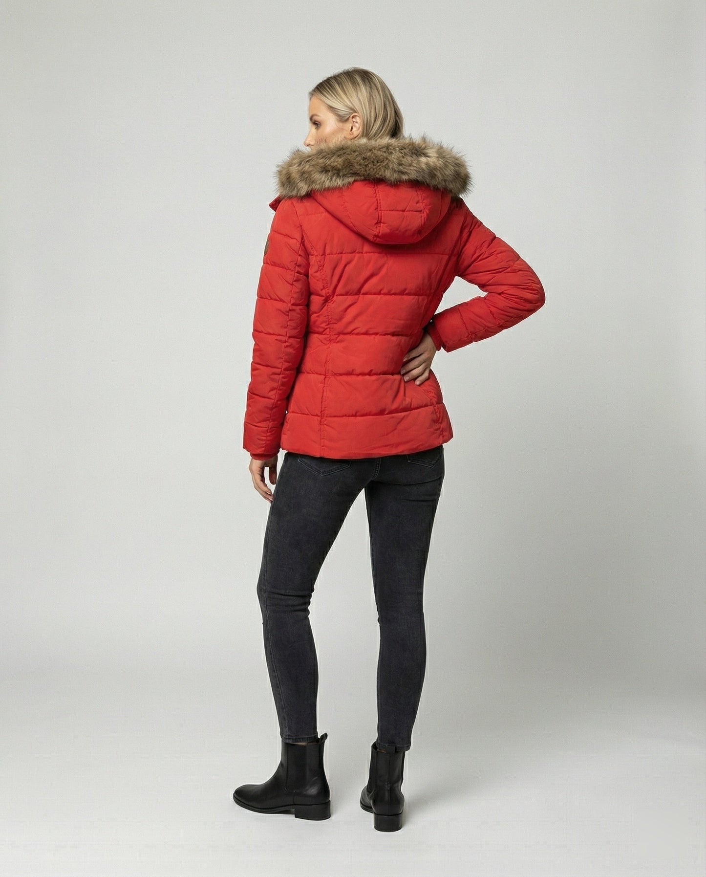 Nokmo - Fashionable Winter Jacket, Warmly Lined with Hood