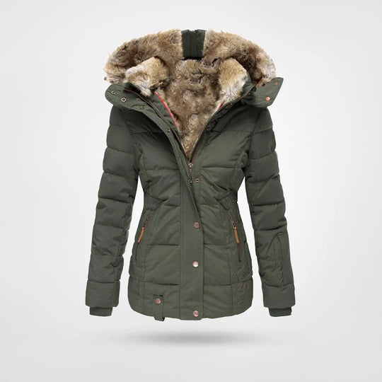Nokmo - Fashionable Winter Jacket, Warmly Lined with Hood