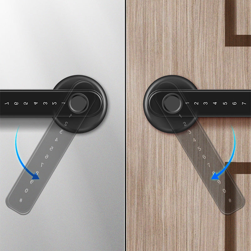 Nokmo | Fingerprint Smart Door Lock Handle with Bluetooth App Control