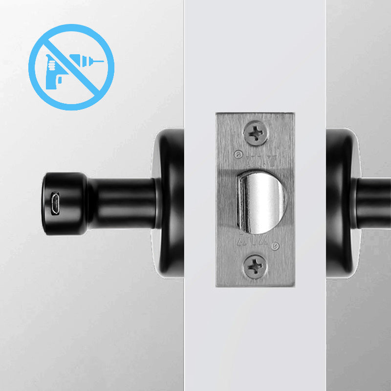 Nokmo | Fingerprint Smart Door Lock Handle with Bluetooth App Control