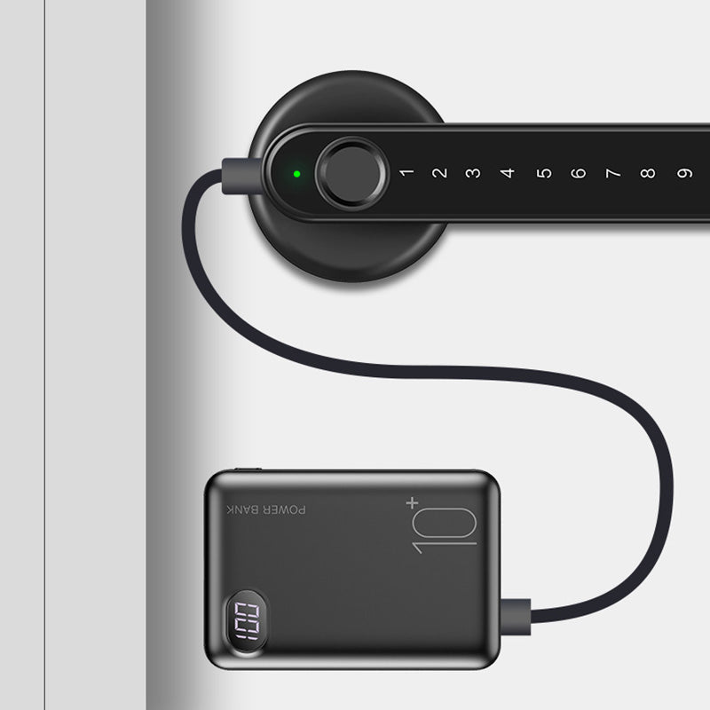 Nokmo | Fingerprint Smart Door Lock Handle with Bluetooth App Control